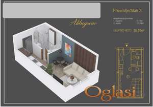 GARSONJERA SA ODLIČNIM ODNOSOM CENE/KVALITETA