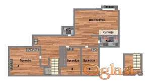 535258- Odličan duplex-97km2-Petrovaradin