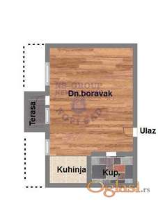 Jednosoban 35m2 Mišeluk