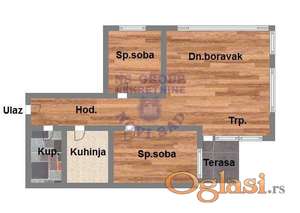 Trosoban - 70m2 - Telep