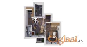 Dvosoban 39m2 Grbavica