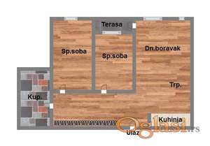 trosoban stan 60m2 telep izgradnja