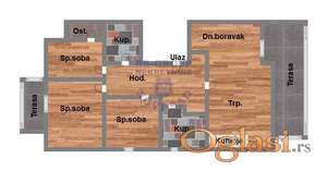 Troiposoban 80m2 Adice