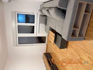 Potpuno nov namešten stan sa terasom i širokim pogledom na Pančevo