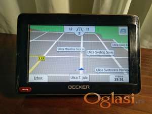 gps becker ready 50 - 5 inča nove mape, auto-kamion