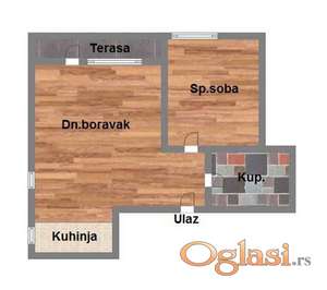 45m2 u izgradnji - Telep