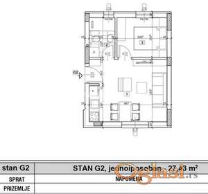 Petrovaradin-Jednoiposoban stan 28 m2 na Top Lokaciji-065/385 8880