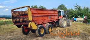 Prikolica za stajnjak i silazu 6t