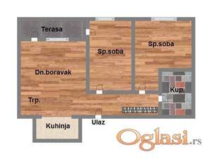 Trosoban stan na Adicama