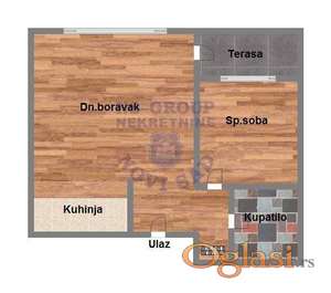 Novogradnja -dvosoban stan -Adice