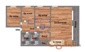 Komforan stan odličnog rasporeda u izgradnji - lux vila