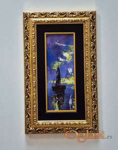 Ulje na platnu - More, noc. Slika 1