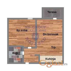 Dvosoban u izgradnji - sa PDV-om