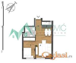 Odličan jednoiposoban stan od 38m2 na odličnoj lokaciji! 