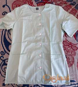 Zelena bluza sa kratkim rukavima XL