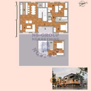 Petosoban 103m2 Telep