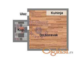 Garsonjera, 20m2 Adice