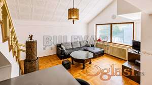 Izdaje se stan u kući sa posebnim ulazom- duplex, Kalač brdo, 185m2, grejanje na gas