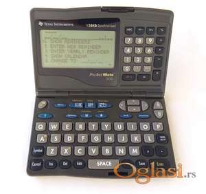 Texas Instruments PocketMate 300 vintage organizator