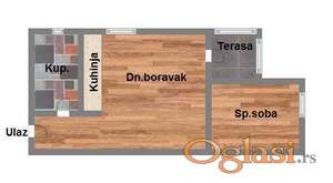 Odličan jednoiposoban stan na Adicama