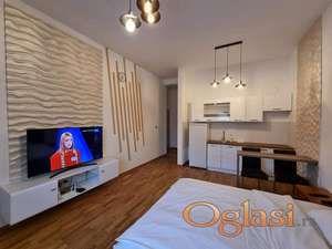 Jednosoban namešten stan-Podbara,30m2-300e