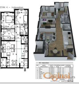 NOVI SAD - KAMENJAR - 70.00 m2