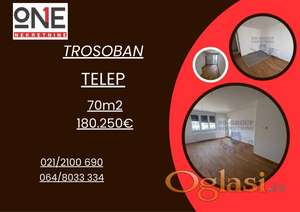 Trosoban,odlican,Telep