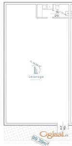 Poslovni prostor, Kaluđerica, 99.39 m2 + pdv 20%