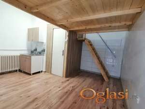 Poslovni prostor renoviran kao stan 19m2+galerija - strogi centar