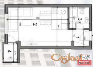 SAJMIŠTE, 31m2, Garsonjera sa pdv, Extra kvalitet