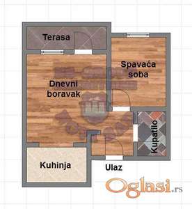 Komforan dvosoban, Srbobran