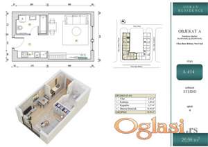 DIREKTNA PRODAJA, izuzetna garsonjera u izgradnji!