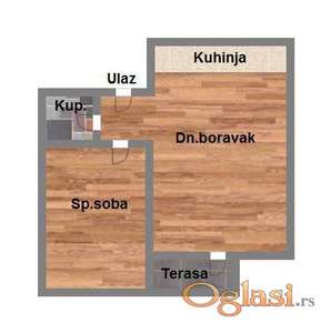 Bulevar evrope 48m2 stan dvosoban!