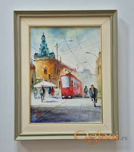 Ulje na platnu - Skc, Beograd.