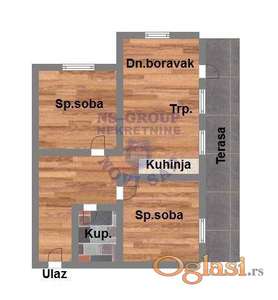 Trosoban u izgradnji! Odlican!