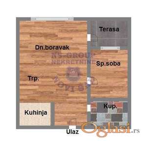 Jednoiposoban 38m2 Bulevar Patrijarha Pavla