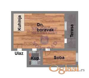 Odličan jednoiposoban stan na Kliis