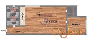 Odličan jednoiposoban stan u izgradnji na Adicama