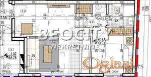 Zvezdara, Denkova bašta, Paje Jovanovića, 2.0, 41m2