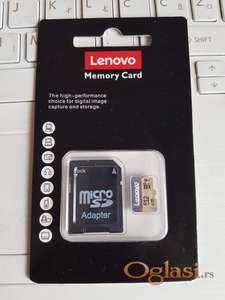 Lenovo memory card. 512GB Nekorisceno CENA 1499 dinara