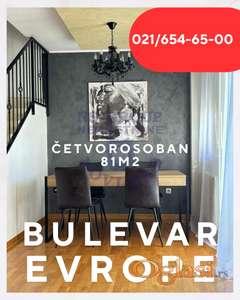 Četvorosoban na Bulevaru Evrope !