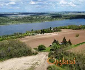Slankamenački Vinogradi-Povoljno-Uknjižen Plac 1460 m2 sa Pogledom na Dunav-065/385 8880