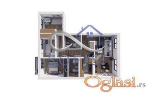 Novi Sad, Grbavica - Četvorosoban stan u izgradnji ID#1119