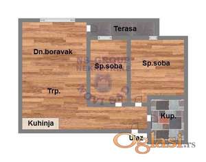 Dvoiposoban stan u izgradnji na Podbari