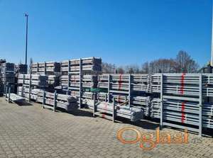 NOVA Plettac SL 70 skela - 700m2 - Sertifikat - Novo - Komplet