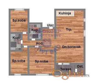 Klisa 86m2, izgradnja sa rokom Jul 2026