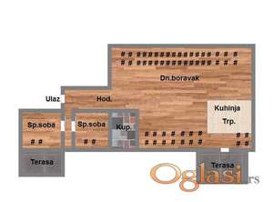 539940-Trosoban-100m2-Novo naselje