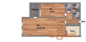 Dvosoban stan u izgradnji na Petrovaradinu