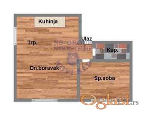 Jednoiposoban stan u Sadovima! Izgradnja!