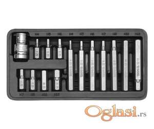 Imbus ključevi set 4mm-12mm, 15 komada